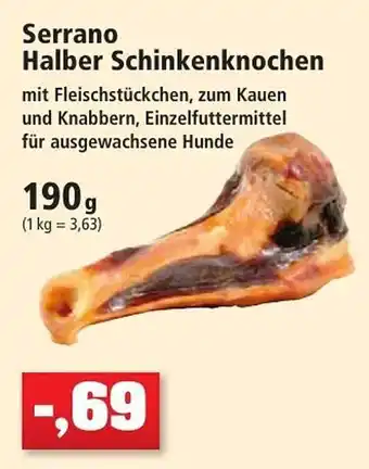 Thomas Philipps Serrano halber schinkenknochen Angebot