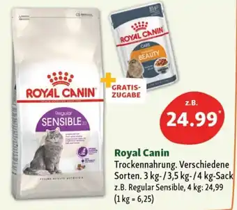 Fressnapf Royal Canin Trockennahrung 3 kg/ 3,5 kg/ 4 kg Angebot