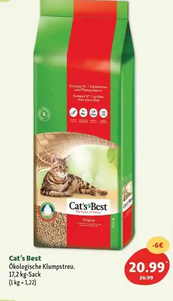 Fressnapf Cat's Best 17,2 kg Angebot