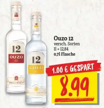 NP Discount Ouzo 12 0,7l Flasche Angebot