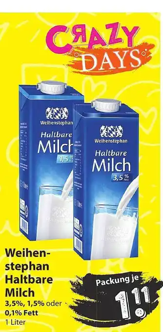 Famila Nord Ost Weihenstephan haltbare milch Angebot