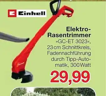 Jawoll Einhell elektro-rasentrimmer Angebot