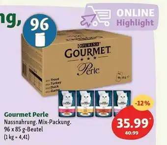 Fressnapf Gourmet perle nassnahrung Angebot