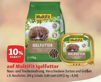 Fressnapf Multifit igelfutter Angebot