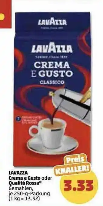 PENNY Lavazza crema e gusto oder qualitá rossa Angebot