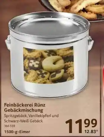 Selgros Feinbäckerei rünz gebäckmischung Angebot