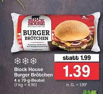 Famila Nord West Block house burger brötchen Angebot