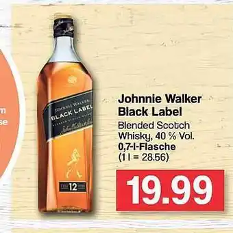 Famila Nord West Johnnie walker black label Angebot