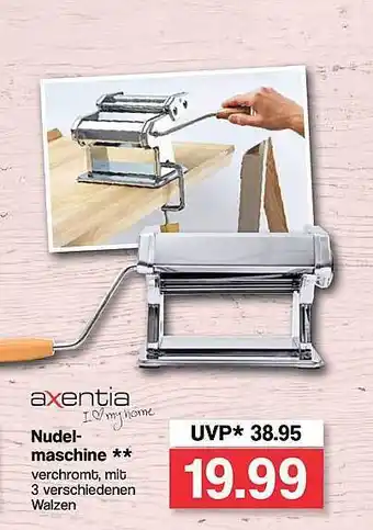 Famila Nord West Axentia nudelmaschine Angebot