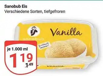 Globus Sanobub eis Angebot