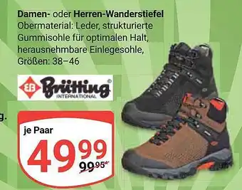 Globus Brütting damen- oder herren-wanderstiefel Angebot