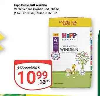 Globus Hipp babysanft windeln Angebot