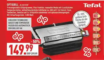 Marktkauf Tefal optigrill „xl gc722d“ Angebot