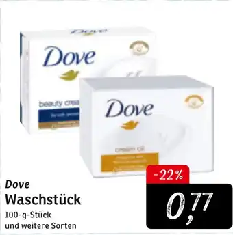 KONSUM Dove Waschstück 100g Angebot