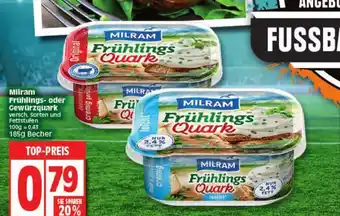 Elli Markt Milram Frühlings oder Gewürzquark 185g Becher Angebot