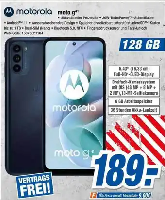 Expert Klein Motorola moto g41 Angebot