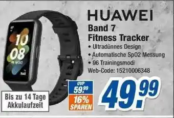 Expert Klein Huawei band 7 fitness tracker Angebot