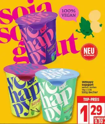 Elli Markt VeHappy Sojagurt 500g Becher Angebot