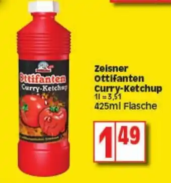 Elli Markt Zeisner Ottifanten Curry Ketchup 425ml Angebot