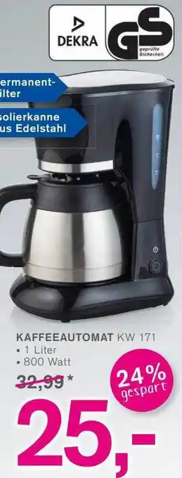 KODi Kaffeautomat kw 171 Angebot