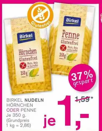 KODi Birkel nudeln hörnchen oder penne Angebot