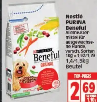 Elli Markt Nestlé Purina Beneful 1,4/1,5kg Beutel Angebot