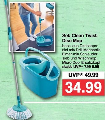 Famila Nord West Leifheit Set Clean Twist Disc Mop Angebot