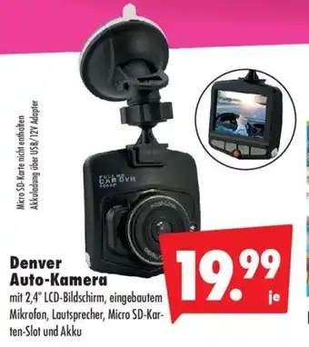 Mäc Geiz Denver Auto Kamera Angebot