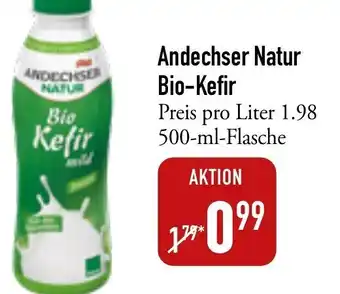 Galeria Markthalle Andechser Natur Bio Kefir 500 ml Flasche Angebot