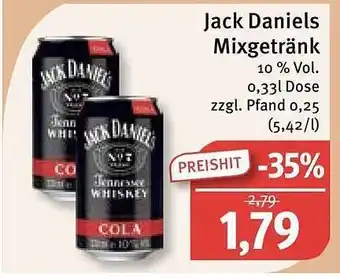 Feneberg Jack daniels mixgetränk Angebot