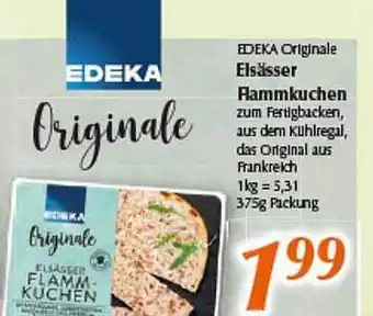 inkoop Edeka originale elsässer flammkuchen Angebot