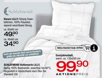 Ostermann Schlafmond Bettenserie Lilly Angebot