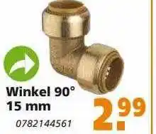 Globus Baumarkt Winkel 90° 15 mm 0782144561 Angebot