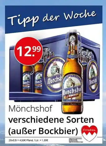 Sagasser Mönchshof Angebot