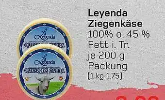 akzenta Leyenda ziegenkäse Angebot