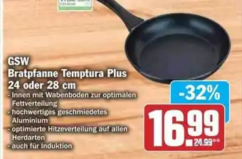 dodenhof Gsw bratpfanne temptura plus 24 oder 28 cm Angebot