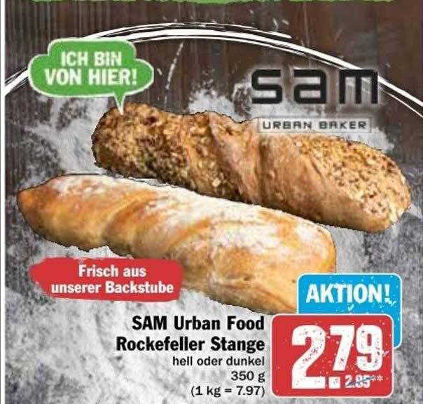 Sam urban food rockefeller stange Angebot bei dodenhof