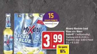 Edeka Mixery nastrov iced blue oder bier+ cola+x Angebot