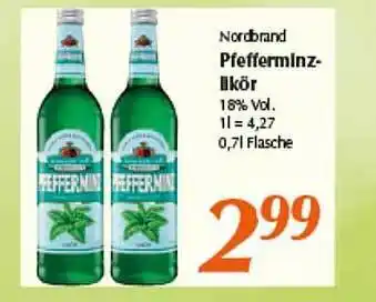 inkoop Nordband pfefferminz-likör Angebot