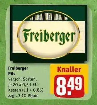 REWE Freiberger pils Angebot