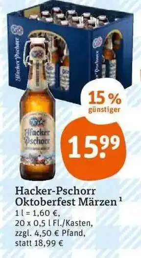 tegut Hacker-pschorr oktoberfest märzen Angebot