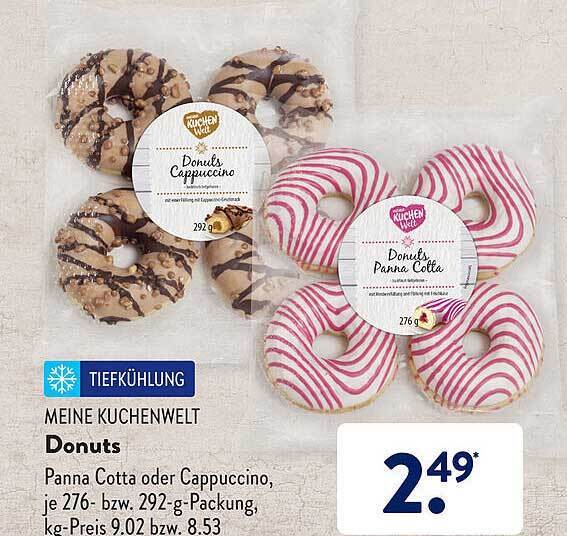 Meine kuchenwelt donuts Angebot bei Aldi Süd