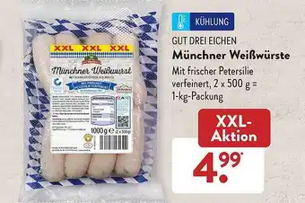 Aldi Süd Gut drei eichen münchner weißwürste Angebot