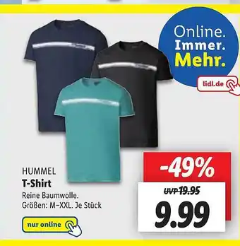 Lidl Hummel tshirt Angebot