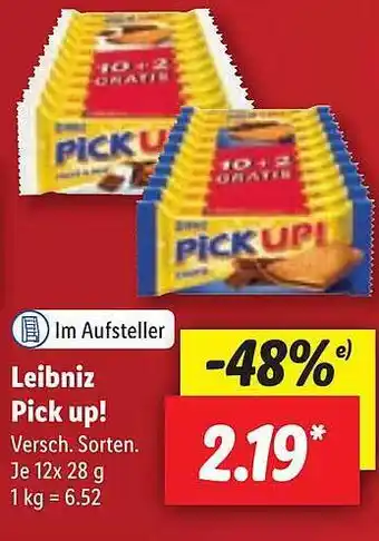 Lidl Leibniz pick up! Angebot