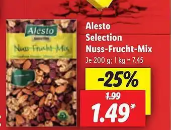 Lidl Alesto selection nuss-frucht-mix Angebot