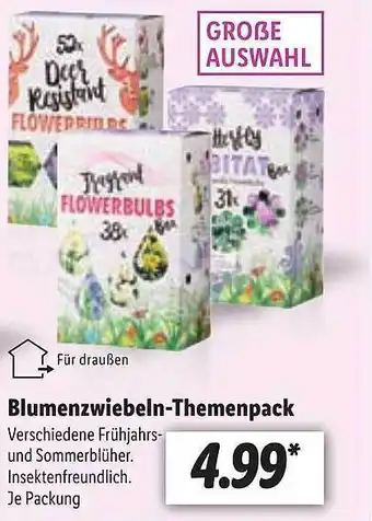 Lidl Blumenzwiebeln-themenpack Angebot