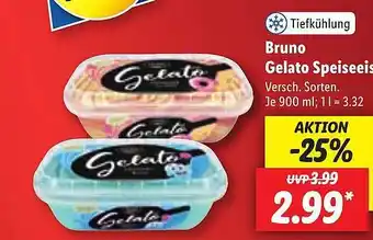 Lidl Bruno gelato speiseeis Angebot