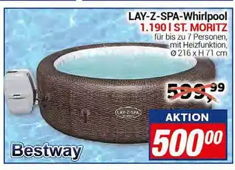 CENTERSHOP Lay-z-spa-whirlppol st. moritz bestway Angebot