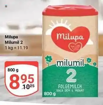 Globus Milupa milumil 2 Angebot